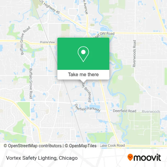Vortex Safety Lighting map