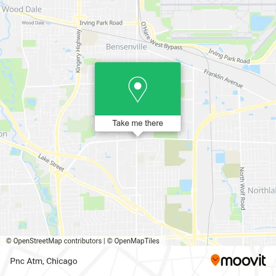 Pnc Atm map