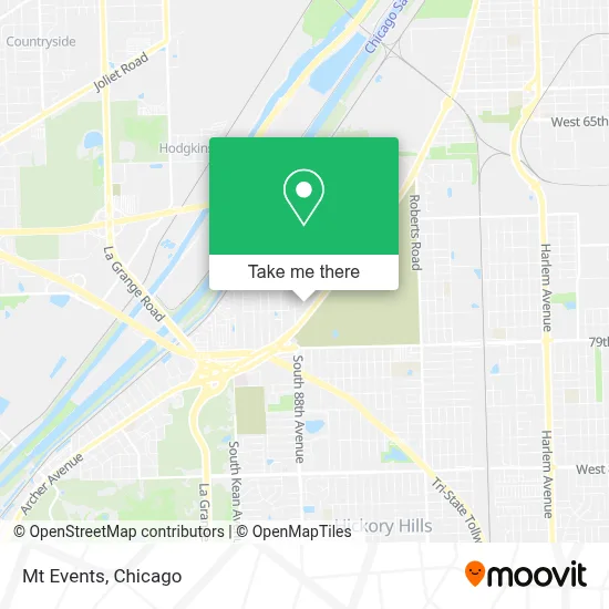 Mt Events map