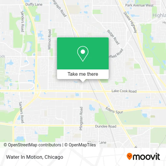 Water In Motion map