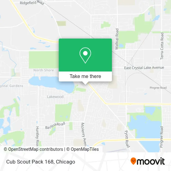 Cub Scout Pack 168 map