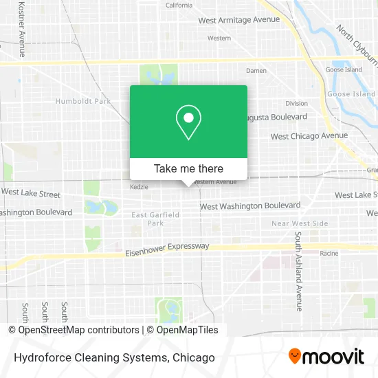 Hydroforce Cleaning Systems map