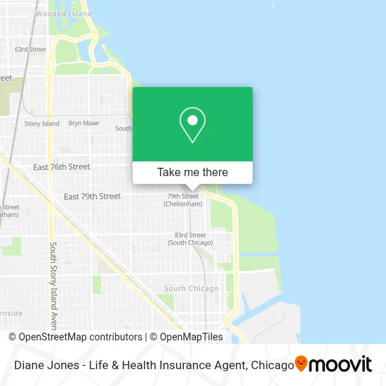 Diane Jones - Life & Health Insurance Agent map