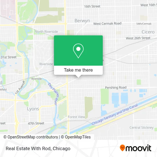 Real Estate With Rod map