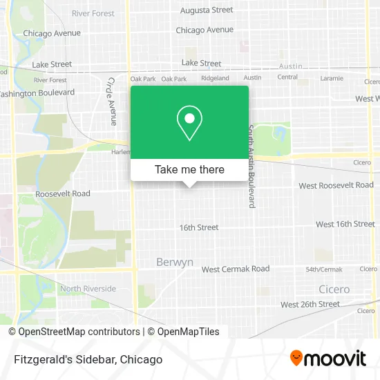 Fitzgerald's Sidebar map