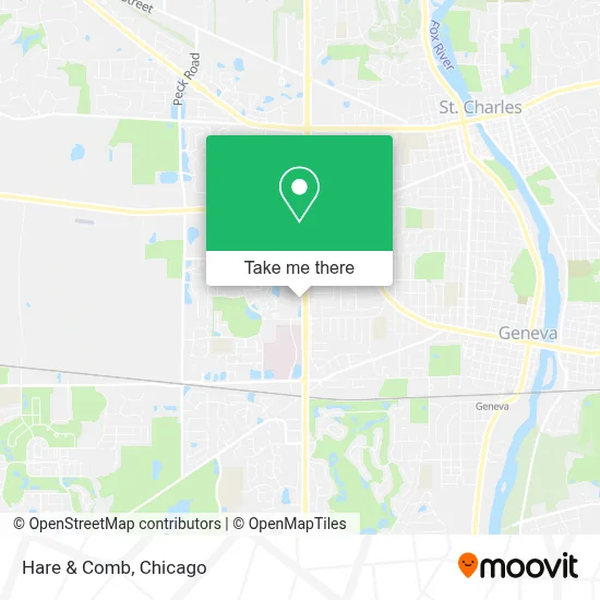 Hare & Comb map