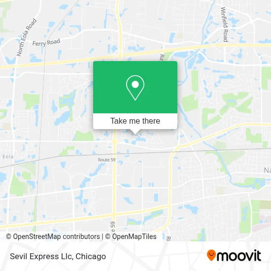 Sevil Express Llc map