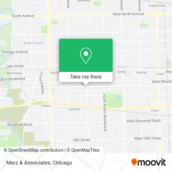 Merz & Associates map