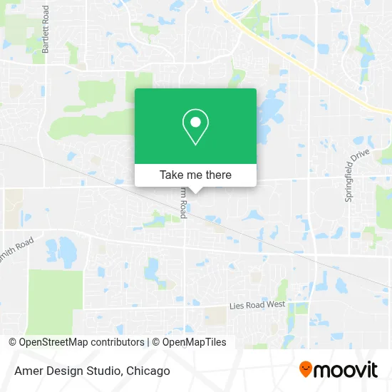 Amer Design Studio map