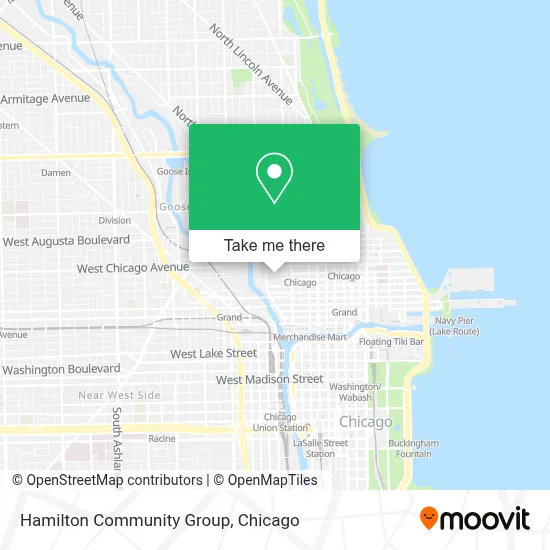 Hamilton Community Group map