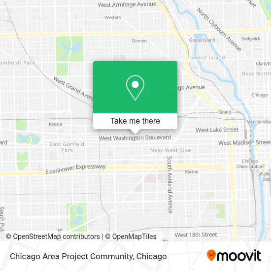Chicago Area Project Community map