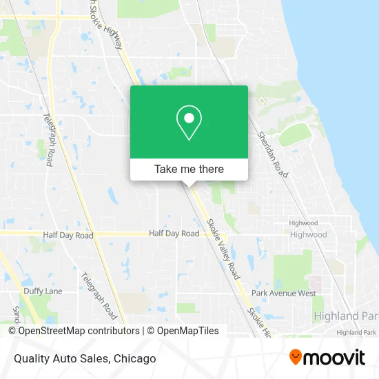 Quality Auto Sales map