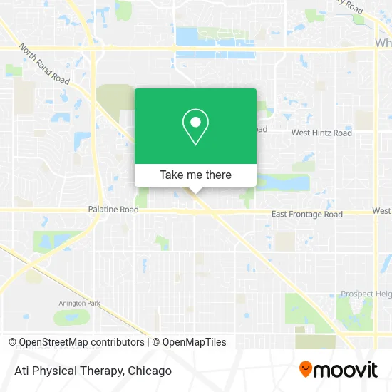 Ati Physical Therapy map