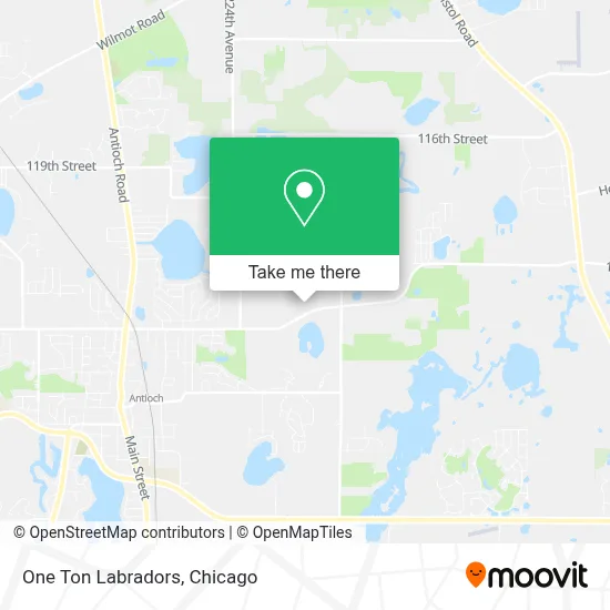One Ton Labradors map