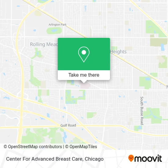 Center For Advanced Breast Care map