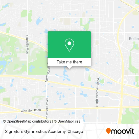 Signature Gymnastics Academy map
