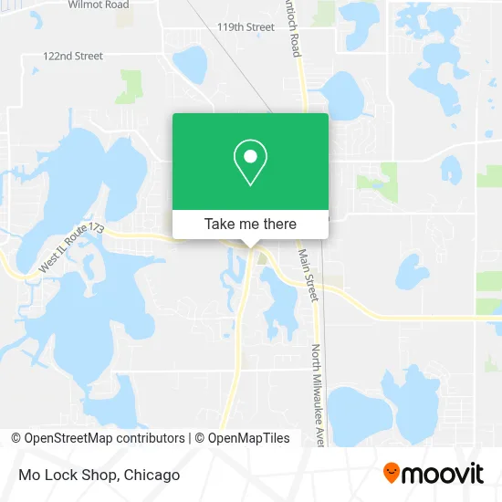 Mo Lock Shop map