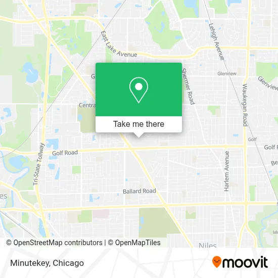 Minutekey map