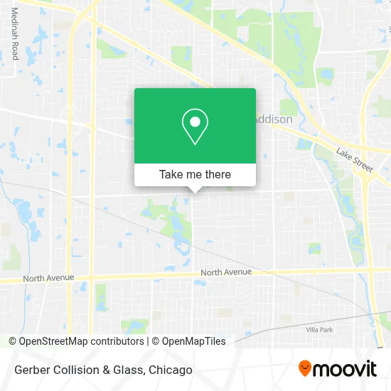 Gerber Collision & Glass map