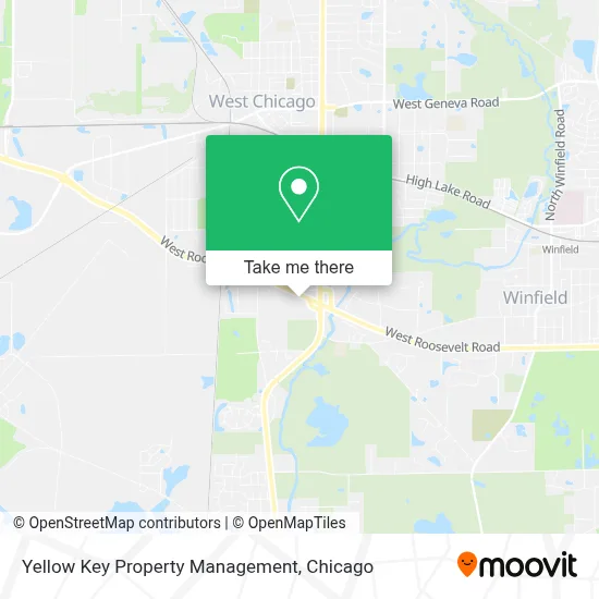 Yellow Key Property Management map