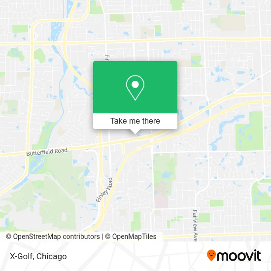 X-Golf map