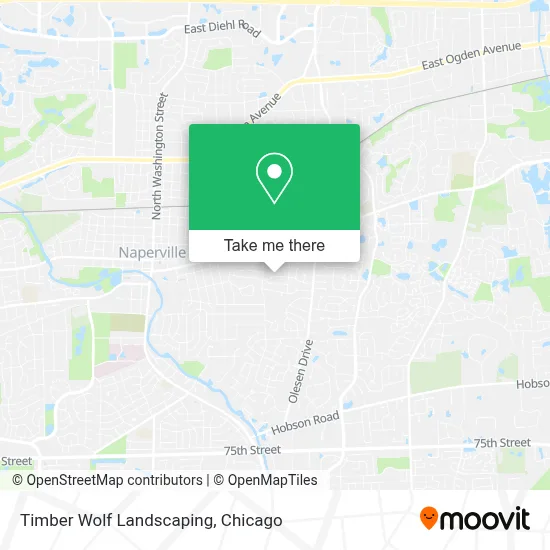 Timber Wolf Landscaping map