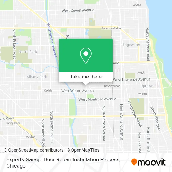 Experts Garage Door Repair Installation Process map