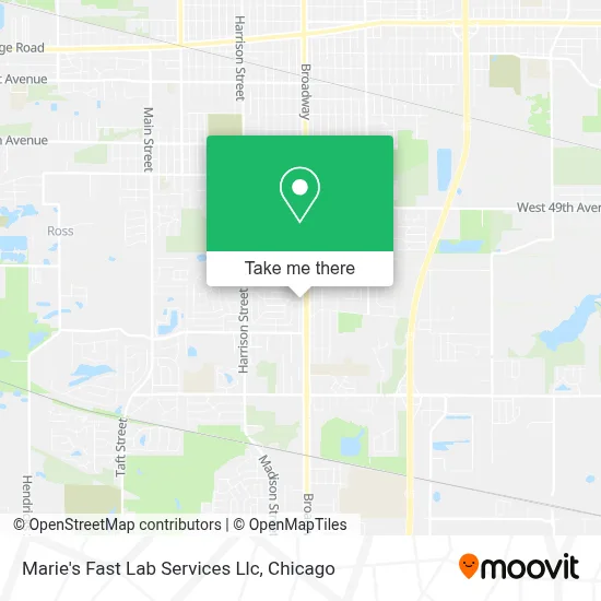 Marie's Fast Lab Services Llc map