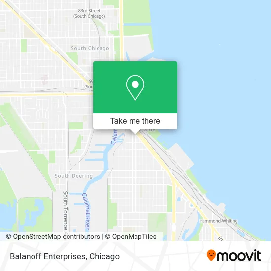Balanoff Enterprises map