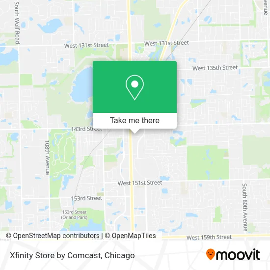 Xfinity Store by Comcast map