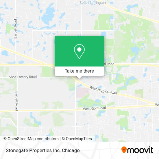 Stonegate Properties Inc map