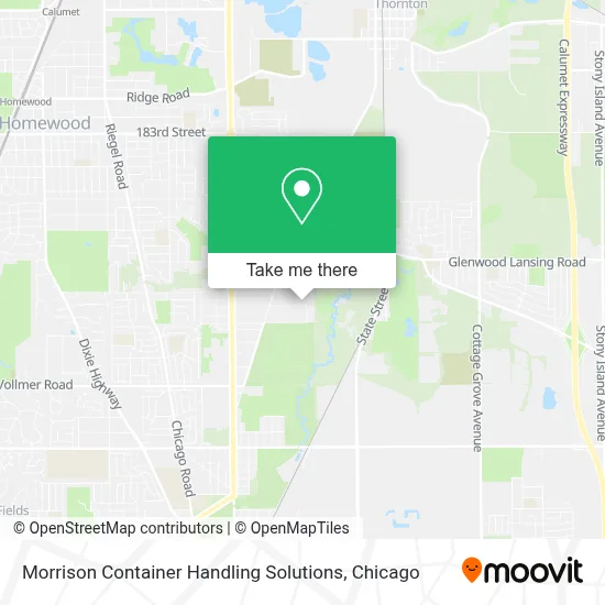 Morrison Container Handling Solutions map