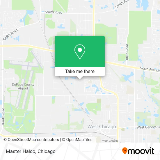 Master Halco map