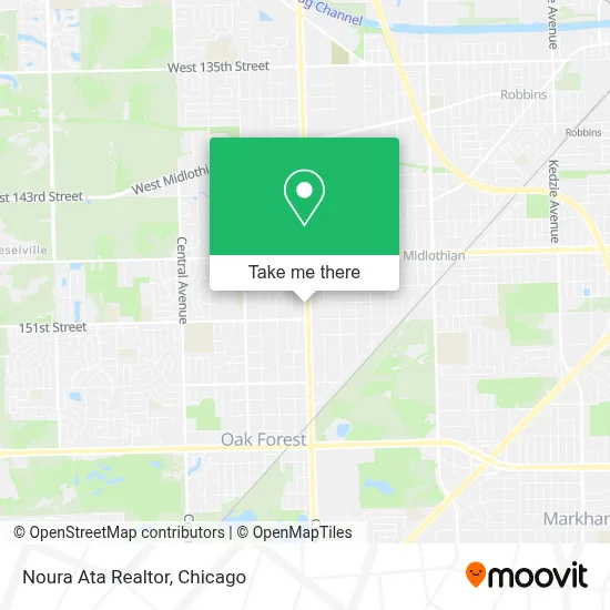 Noura Ata Realtor map