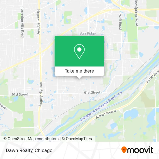 Dawn Realty map