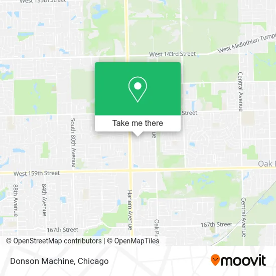 Donson Machine map