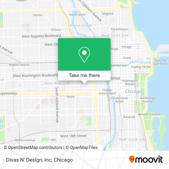 Divas N' Design, Inc map