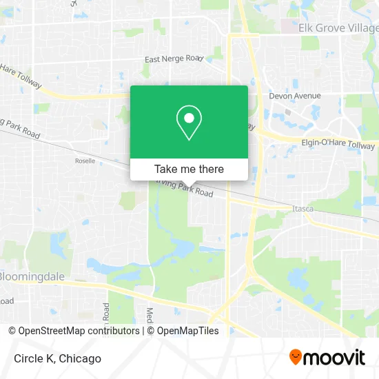 Circle K map