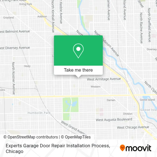 Experts Garage Door Repair Installation Process map