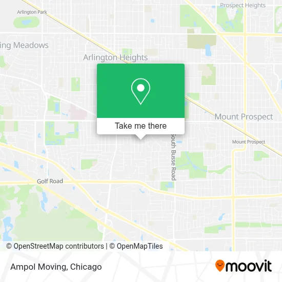 Ampol Moving map