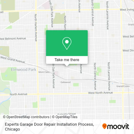 Experts Garage Door Repair Installation Process map