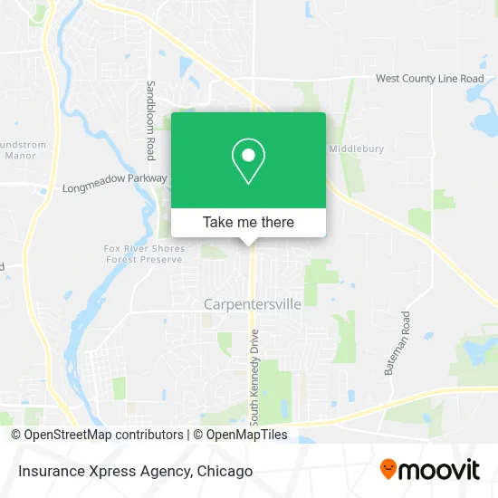 Insurance Xpress Agency map
