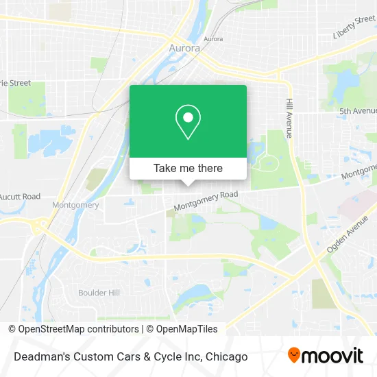 Deadman's Custom Cars & Cycle Inc map