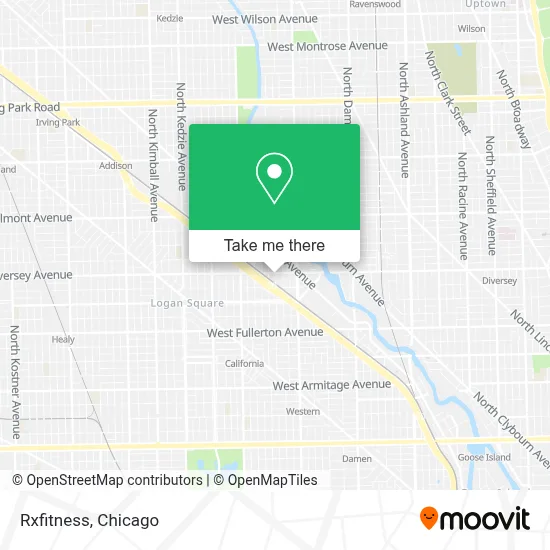 Rxfitness map