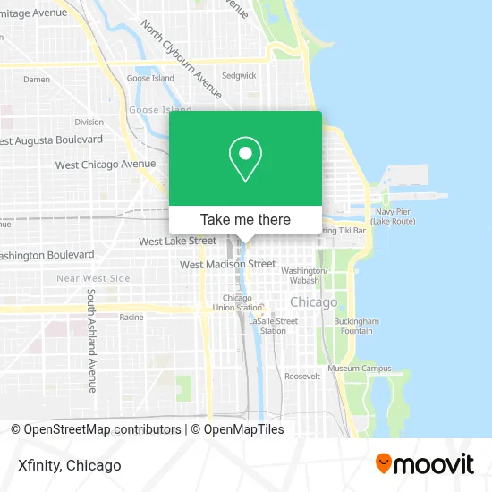 Xfinity map