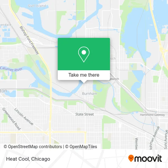 Heat Cool map