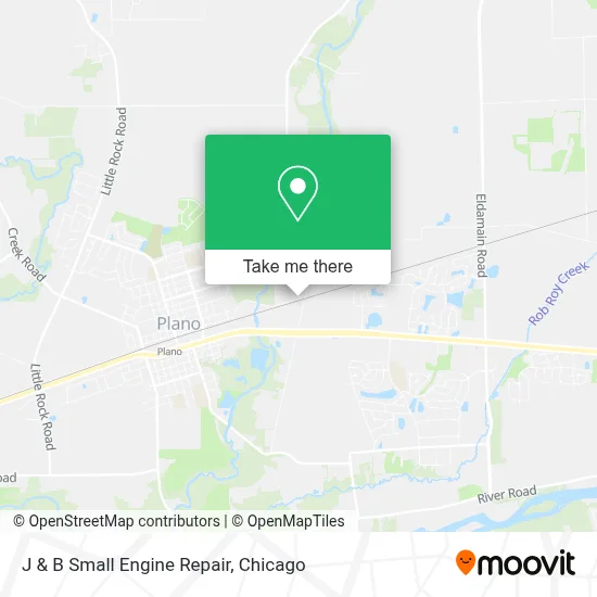J & B Small Engine Repair map