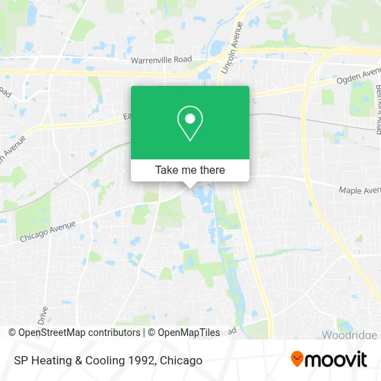 SP Heating & Cooling 1992 map