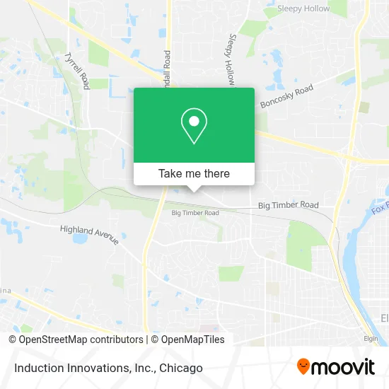 Induction Innovations, Inc. map