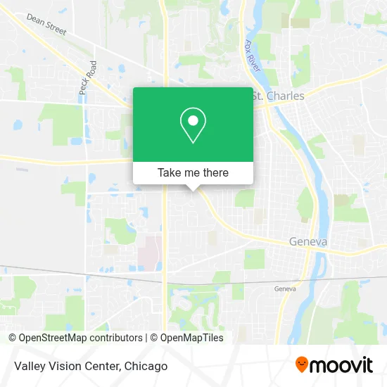 Valley Vision Center map